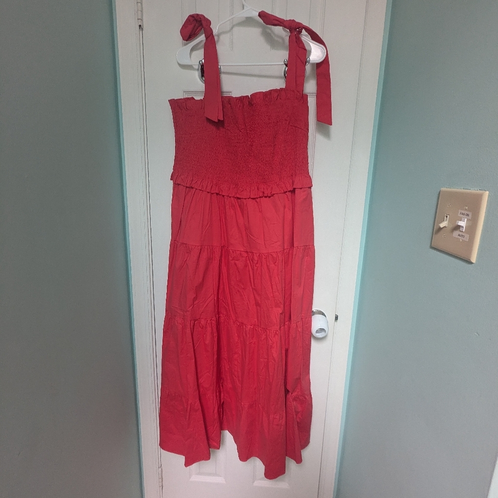 Tuckernuck Poppy Red Alannah Dress XXXL